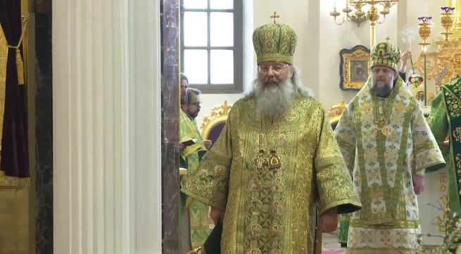 Православные христиане Казани празднуют Вербное воскресенье