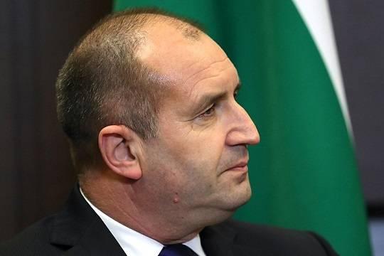 Президент Болгарии Радев выступил за прекращение огня на Украине