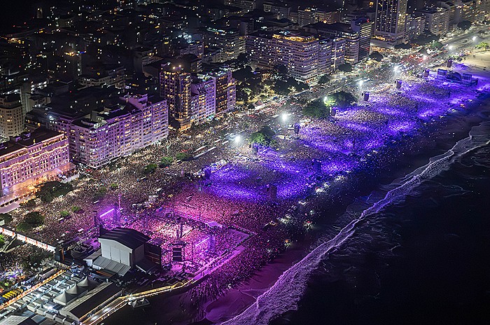 На бесплатный концерт Мадонны в Рио-де-Жанейро собрались 1,6 млн человек